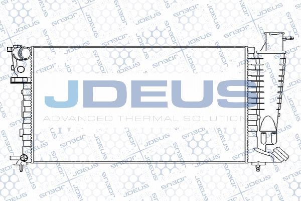 Jdeus M-0210160 - Радіатор, охолодження двигуна autocars.com.ua