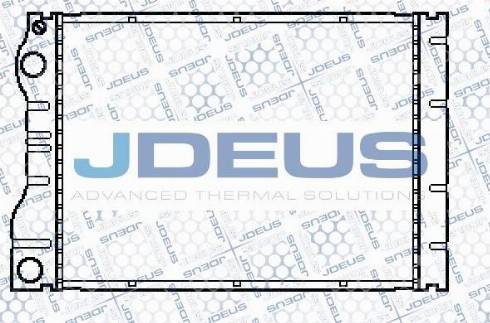 Jdeus M-0230290 - Радіатор, охолодження двигуна autocars.com.ua