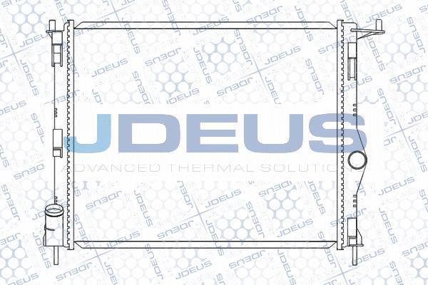 Jdeus M-0231300 - Радіатор, охолодження двигуна autocars.com.ua