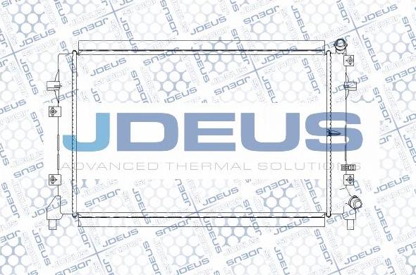 Jdeus M-025013X - Низькотемпературний охолоджувач, інтеркулер autocars.com.ua