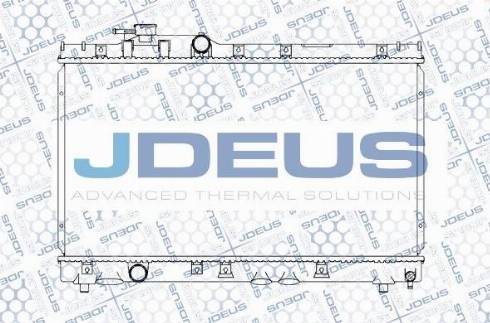 Jdeus M-028103A - Радіатор, охолодження двигуна autocars.com.ua