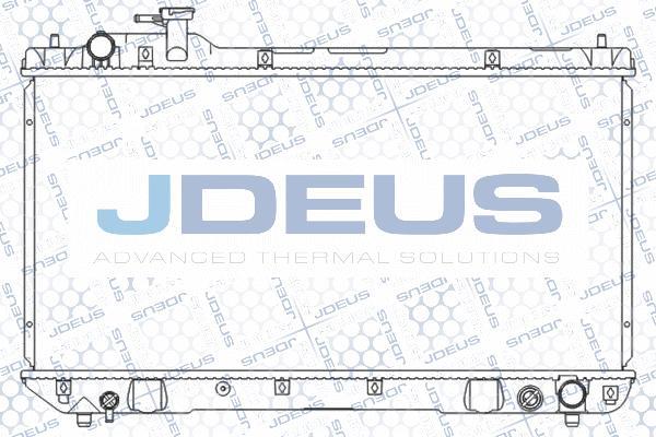 Jdeus M-028107A - Радіатор, охолодження двигуна autocars.com.ua