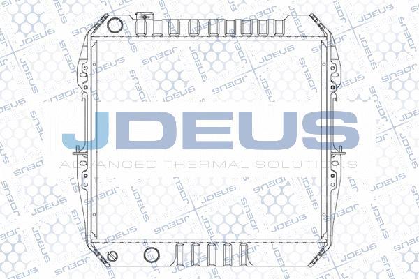 Jdeus M-028109A - Радіатор, охолодження двигуна autocars.com.ua