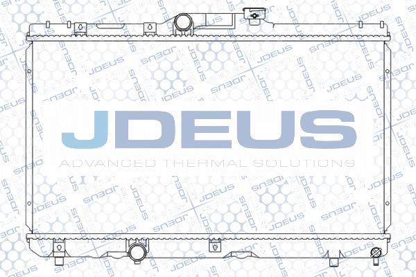 Jdeus M-0281210 - Радіатор, охолодження двигуна autocars.com.ua