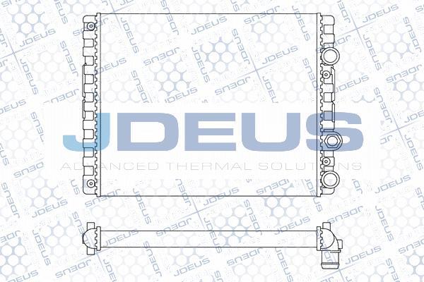 Jdeus M-0300400 - Радіатор, охолодження двигуна autocars.com.ua