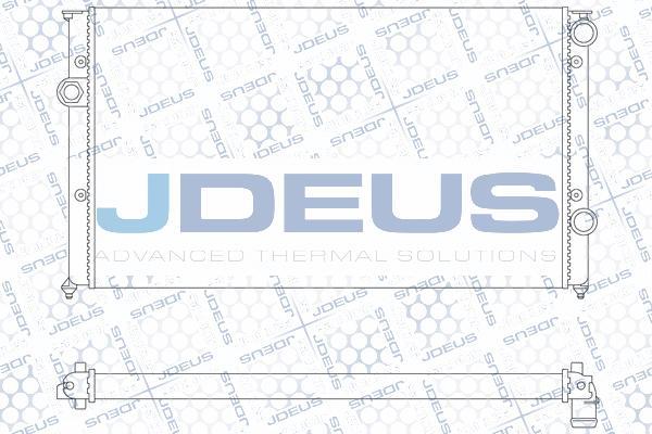 Jdeus M-0300441 - Радіатор, охолодження двигуна autocars.com.ua