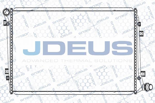 Jdeus M-0300490 - Радіатор, охолодження двигуна autocars.com.ua