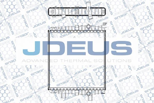 Jdeus M-030056X - Низькотемпературний охолоджувач, інтеркулер autocars.com.ua