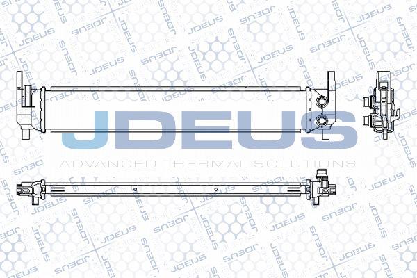 Jdeus M-030058X - Низькотемпературний охолоджувач, інтеркулер autocars.com.ua