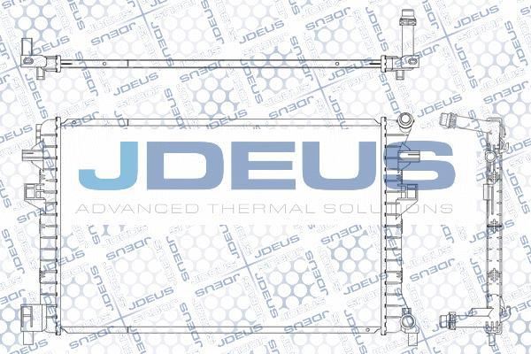 Jdeus M-0300640 - Низькотемпературний охолоджувач, інтеркулер autocars.com.ua