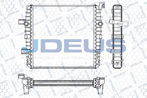 Jdeus M-030068X - Низькотемпературний охолоджувач, інтеркулер autocars.com.ua