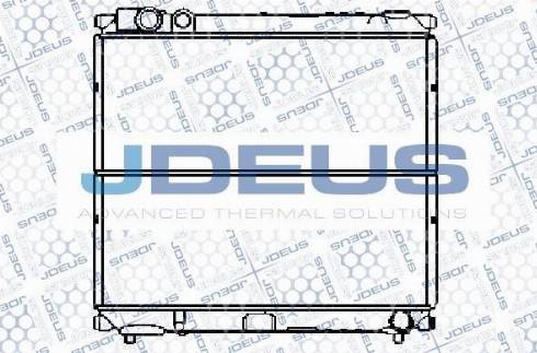 Jdeus M-0420080 - Радіатор, охолодження двигуна autocars.com.ua