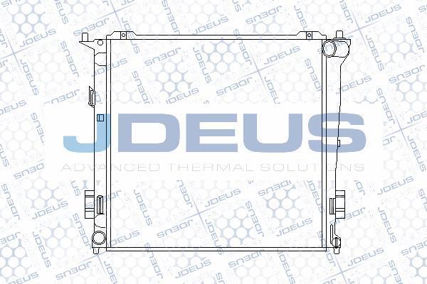 Jdeus M-0540290 - Радіатор, охолодження двигуна autocars.com.ua