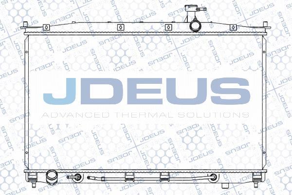 Jdeus M-0540380 - Радиатор, охлаждение двигателя autodnr.net