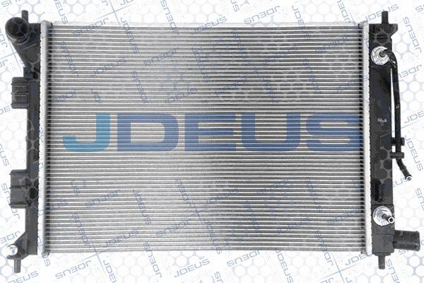 Jdeus M-0540560 - Радіатор, охолодження двигуна autocars.com.ua