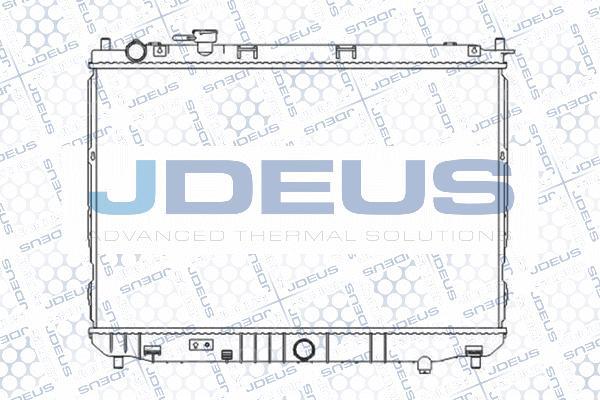 Jdeus M-065031A - Радіатор, охолодження двигуна autocars.com.ua