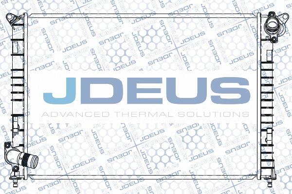 Jdeus M-0700010 - Радіатор, охолодження двигуна autocars.com.ua