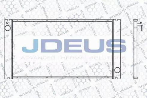 Jdeus M-070003A - Радіатор, охолодження двигуна autocars.com.ua