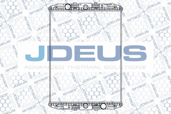 Jdeus M-108002B - Радіатор, охолодження двигуна autocars.com.ua