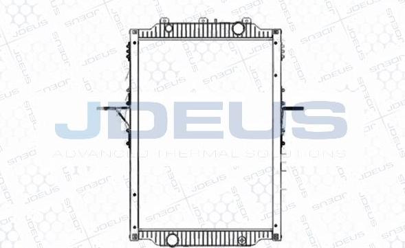 Jdeus M-1310600 - Радіатор, охолодження двигуна autocars.com.ua