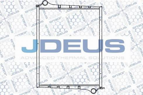 Jdeus M-141003A - Радіатор, охолодження двигуна autocars.com.ua