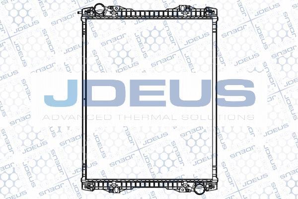 Jdeus M-1410050 - Радіатор, охолодження двигуна autocars.com.ua
