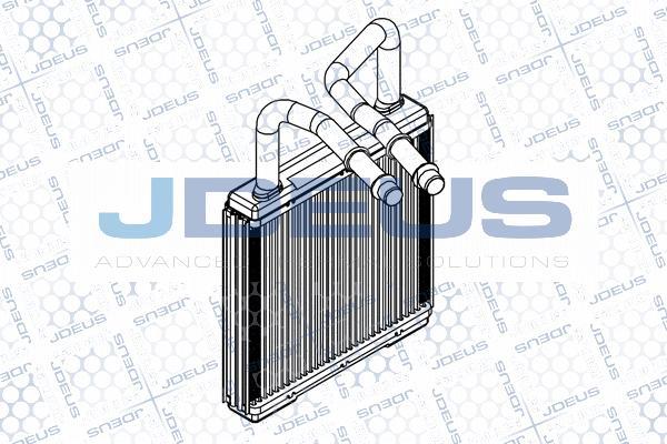 Jdeus M-217047A - Теплообменник, отопление салона autodnr.net