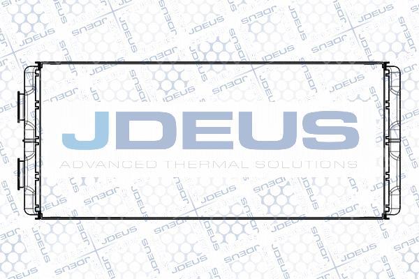 Jdeus M-2171170 - Теплообмінник, опалення салону autocars.com.ua