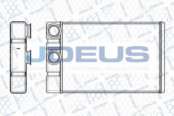 Jdeus M-2201130 - Теплообмінник, опалення салону autocars.com.ua