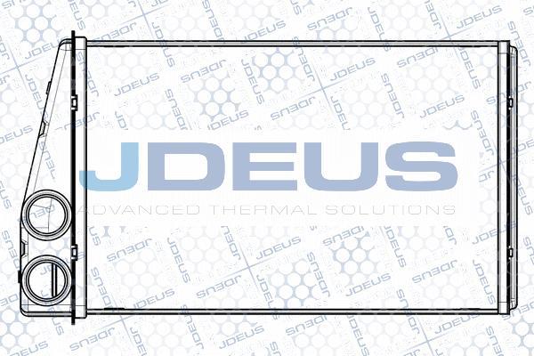 Jdeus M-223072A - Теплообменник, отопление салона autodnr.net