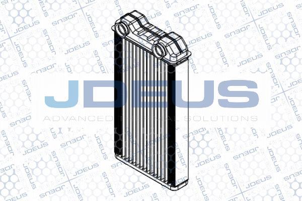 Jdeus M-223076A - Теплообмінник, опалення салону autocars.com.ua