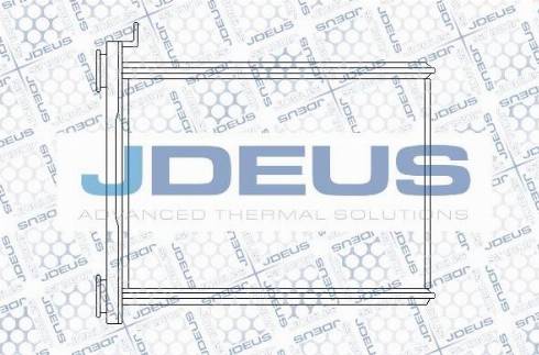 Jdeus M-2230990 - Теплообменник, отопление салона autodnr.net
