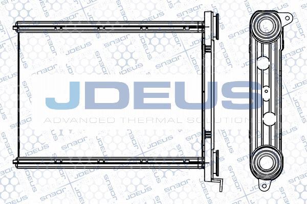 Jdeus M-223099A - Теплообменник, отопление салона autodnr.net