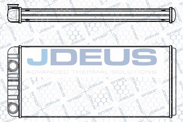 Jdeus M-2310110 - Теплообмінник, опалення салону autocars.com.ua
