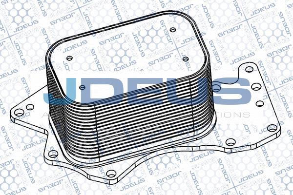 Jdeus M-401041A - Масляний радіатор, рухове масло autocars.com.ua