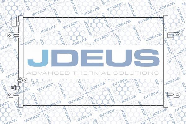 Jdeus M-7010220 - Конденсатор, кондиціонер autocars.com.ua