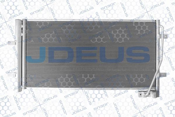 Jdeus M-7010521 - Конденсатор, кондиціонер autocars.com.ua