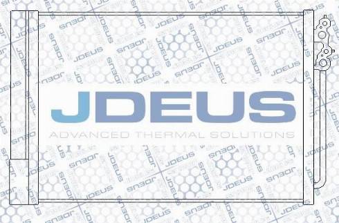 Jdeus M-7050310 - Конденсатор, кондиціонер autocars.com.ua