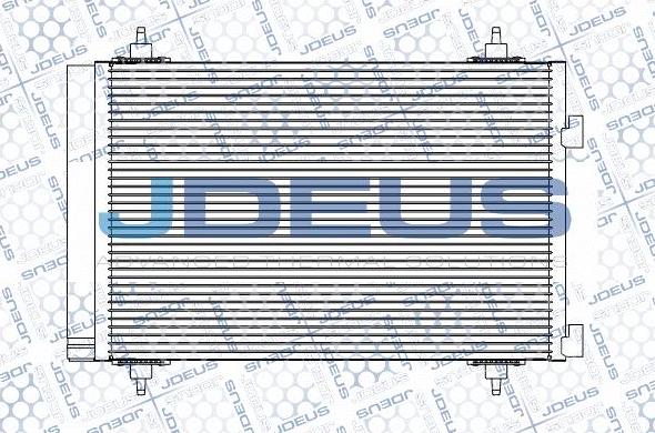 Jdeus M-7070140 - Конденсатор, кондиціонер autocars.com.ua