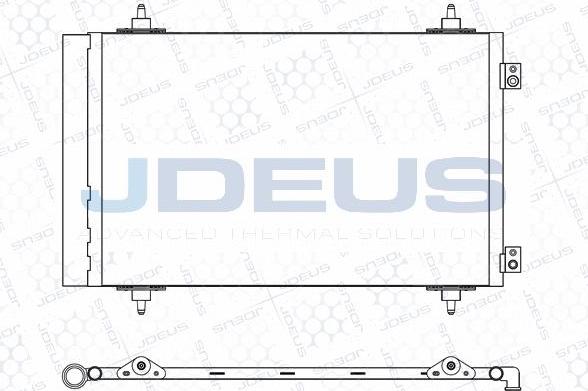 Jdeus M-7070270 - Конденсатор, кондиціонер autocars.com.ua