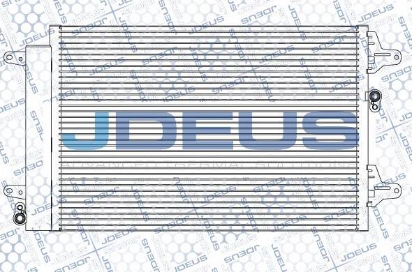 Jdeus M-7120920 - Конденсатор кондиционера autodnr.net