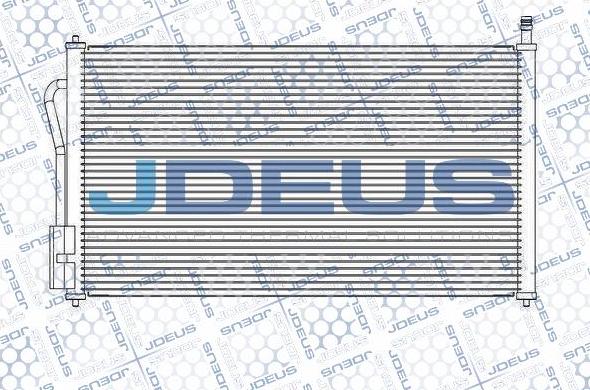 Jdeus M-7121060 - Конденсатор кондиционера autodnr.net