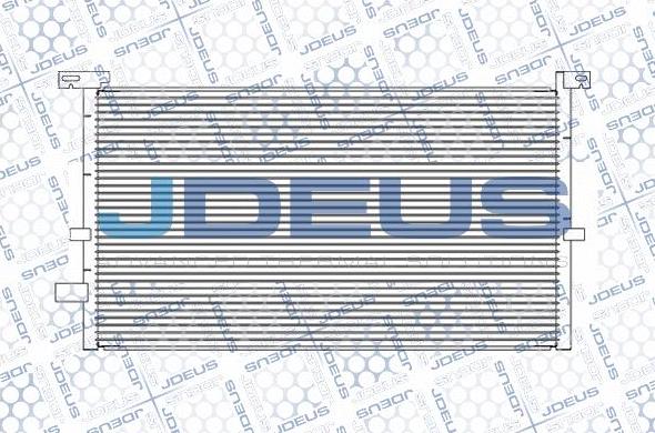 Jdeus M-7121130 - Конденсатор, кондиціонер autocars.com.ua