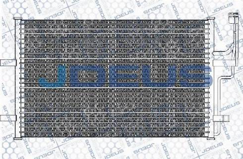 Jdeus M-716044A - Конденсатор, кондиціонер autocars.com.ua