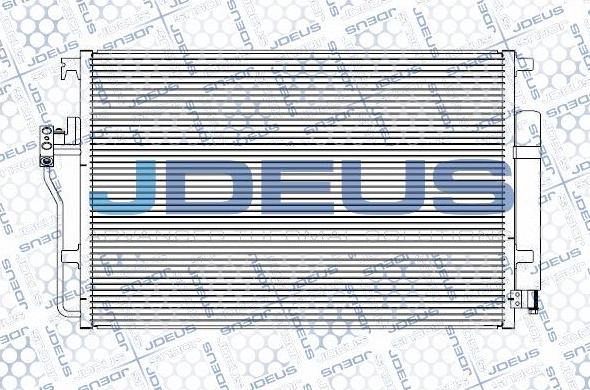 Jdeus M-7170830 - Конденсатор кондиционера autodnr.net