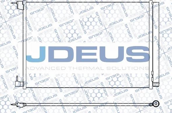Jdeus M-7171070 - Конденсатор кондиционера autodnr.net
