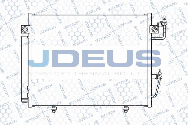 Jdeus M-7180420 - Конденсатор, кондиціонер autocars.com.ua