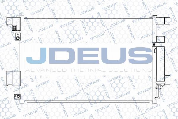Jdeus M-7180430 - Конденсатор кондиционера autodnr.net