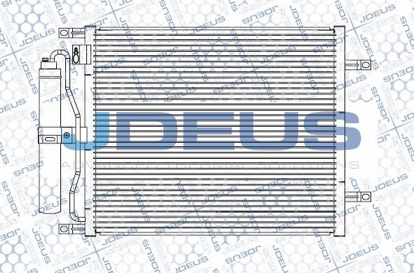 Jdeus M-7190190 - Конденсатор, кондиціонер autocars.com.ua