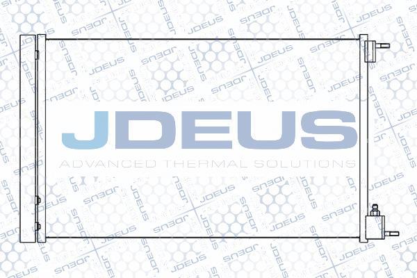Jdeus M-7201130 - Конденсатор кондиционера autodnr.net
